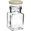 150 ml twist off glass jar Four Corners, lid fi 53 - 6 pcs - 3 ['jars', ' small jars', ' jar', ' glass jar', ' glass jars', ' jar with lid', ' jars for preserves', ' canning jars', ' jars for spices', ' jam jar', ' jar for jam', ' honey jar', ' jar for honey']