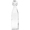 1l Square glass swing top bottle  - 1 ['alcohol bottle', ' decorated alcohol bottles', ' glass alcohol bottle', ' moonshine bottles for wedding party', ' liqueur bottle', ' wine bottle', ' wine bottles', ' liqueur']