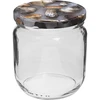425 mL Gurken jar with a coloured Ø82 lid - 6 pcs - 3 ['preserves of vegetables', ' marinated zucchini', ' pickled cauliflower', ' tomato puree', ' jars with lids', ' homemade preserves', ' for pickling', ' tomato preserves', ' pickled peppers', ' canned peppers ', ' gurken jar', ' a jar for cucumbers']