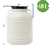 60l Barrel / Drum with handles , white colour - 8 ['barrel for cabbage', ' pickling barrel', ' pickling barrel', ' silage', ' cabbage', ' cucumber', ' barrel with lid']