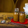 900 ml twist-off jar with coloured Ø82/6 lid - 6 pcs - 15 ['pickling jars', ' for pickling', ' for preserves', ' jars with decorative cap', ' for preserves']