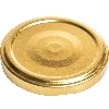 Golden lid Ø66 - 10 pcs - 2 ['closure', ' closures', ' lids', ' lid', ' jar lid', ' jar lids', ' lid for a jar', ' non-standard jar lids', ' click-type jar lids', ' lids', ' jar lids Ø82', ' jar lids Ø66', ' 4-teeth jar lids', ' twist-off lids', ' TO lids']