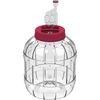 Multifunctional 5 L jar for fermenting  - 1 ['shatterproof jar', ' plastic jar', ' PET jar', ' wine jar', ' cider jar', ' jar for fermenting wine', ' jar with airlock']