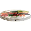 Ø66/4 twist-off lid, vegetables on white background - 10 pcs - 2 ['twist-off lids for jars', ' lids for jars', ' jar lids', ' vegetable pattern lids', ' lids with vegetables', ' colourful jar lids', ' decorative lids', ' lids with decoration', ' lids with safety button', ' lids for pasteurisation']