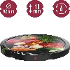 Ø82/6 twist-off lid, vegetables on black background, 10 pcs - 3 ['Twist-off lids for jars', ' lids for jars', ' jar lids', ' vegetable pattern lids', ' lids with vegetables', ' colourful jar lids', ' decorative lids', ' lids with decoration', ' lids with safety button', ' lids for pasteurisation', ' black twist-off lids', ' black lids']