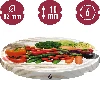 Ø82/6 twist-off lid, vegetables on white background - 10 pcs - 3 ['twist-off lids for jars', ' lids for jars', ' jar lids', ' vegetable pattern lids', ' lids with vegetables', ' colourful jar lids', ' decorative lids', ' lids with decoration', ' lids with safety button', ' lids for pasteurisation']
