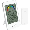 Weather station RCC – electronic, wireless, sensor, white  - 1 ['weather station', ' household weather station', ' temperature', ' ambient temperature', ' temperature monitoring', ' electronic thermometer', ' thermometer with sensor', ' indoor thermometer', ' outdoor thermometer', ' thermometer outside', ' meteorological station']