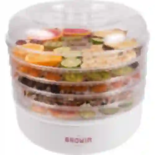 13,5 L Food dehydrator , 5 trays , white colour