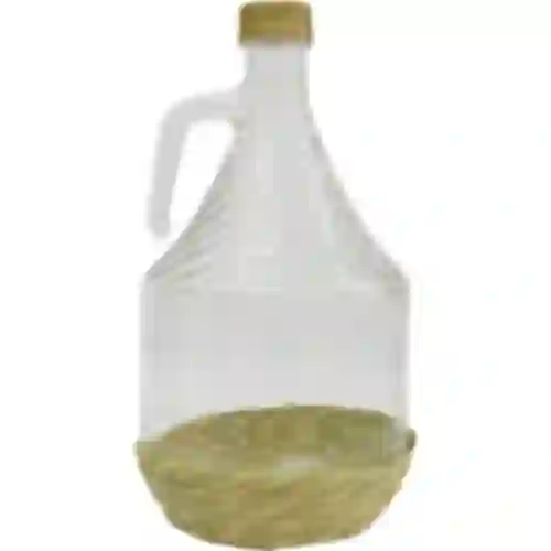 2l wicker wrapped carboy / gallon with screw cap "Dama"