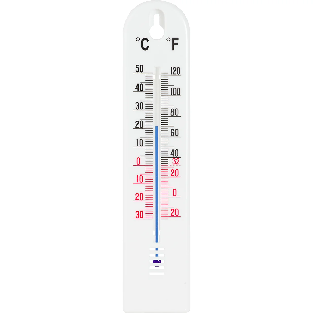 Indoor plastic thermometer (-40°C to +50°C) 40cm