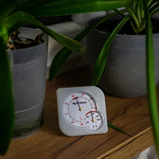 Indoor bimetallic thermometer with a hygrometer (-20°C to +50°C) mix – photo 9