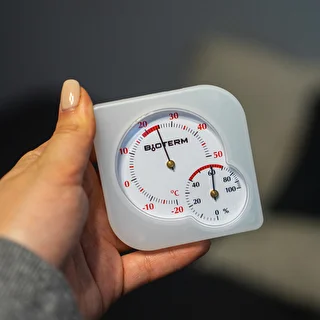 Indoor bimetallic thermometer with a hygrometer (-20°C to +50°C) mix – photo 10