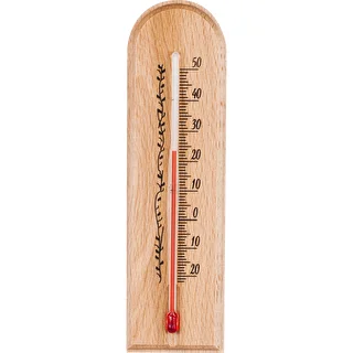 A room thermometer with a pattern (-20°C to +50°C) 15cm