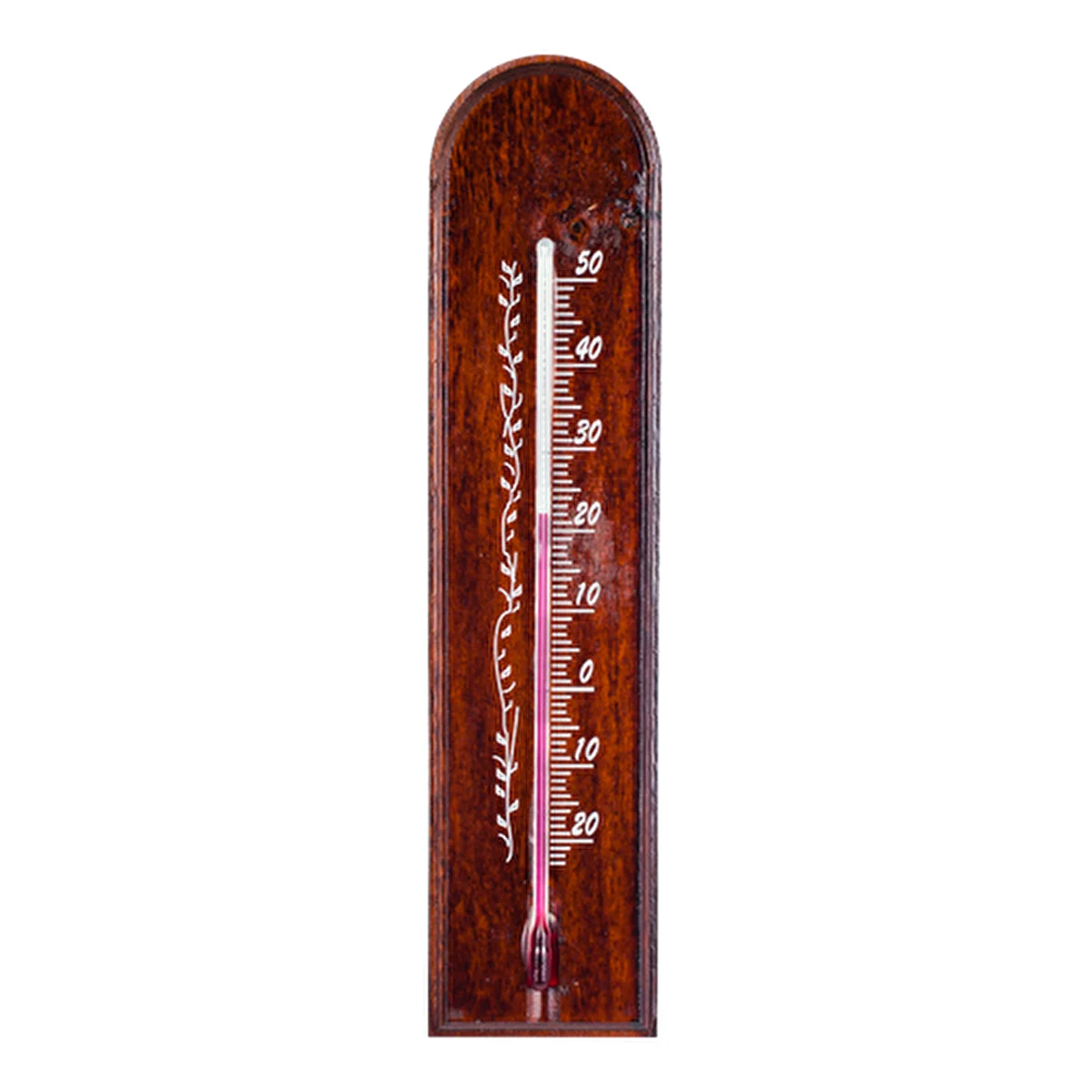 A room thermometer with a pattern (-20°C to +50°C) 18cm mix