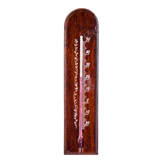 A room thermometer with a pattern (-20°C to +50°C) 18cm mix