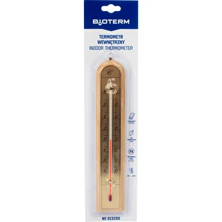 Indoor thermometer with a golden scale (-10°C to +60°C) 28cm mix – photo 4