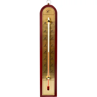 Indoor thermometer with a golden scale (-10°C to +60°C) 28cm mix – photo 2