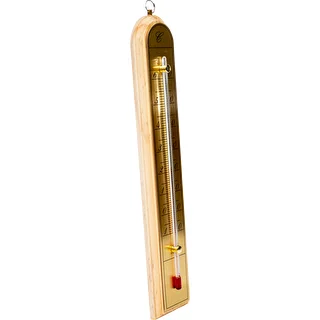 Indoor thermometer with a golden scale (-10°C to +60°C) 28cm mix – photo 3