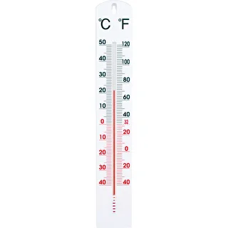 Universal thermometer, white (-40°C to +50°C) 40cm