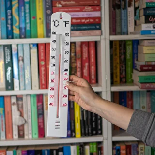 Universal thermometer, white (-40°C to +50°C) 40cm – photo 3