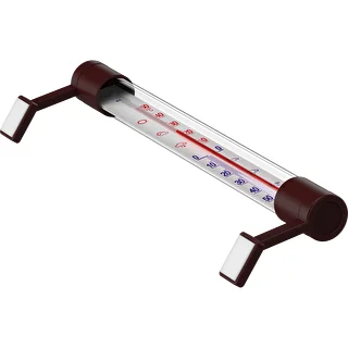 Window thermometer, stick-on / screw-on (-50°C to +50°C) 22cm mix – photo 6
