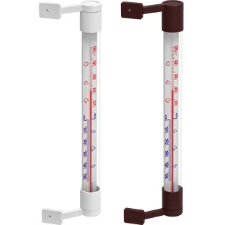 Window thermometer, stick-on / screw-on (-50°C to +50°C) 22cm mix – photo 2