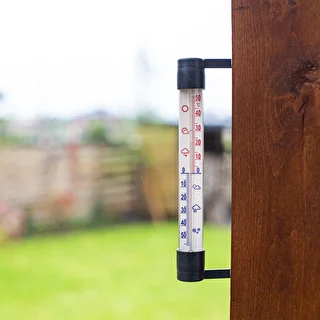 Window thermometer 230 mm x Ø26 mm stick-on/screw-on – photo 6