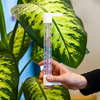 Window thermometer with transparent scale (-70°C to +50°C) 23cm mix – photo 3