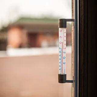 Window thermometer with transparent scale (-70°C to +50°C) 23cm mix – photo 5
