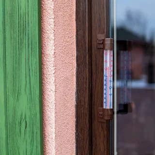 Window thermometer with transparent scale (-70°C to +50°C) 23cm mix – photo 7
