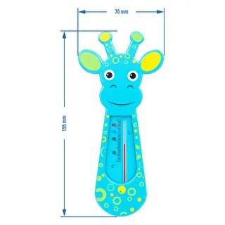 Plastic bath thermometer  (+15°C to +45°C) 16cm mix – photo 7
