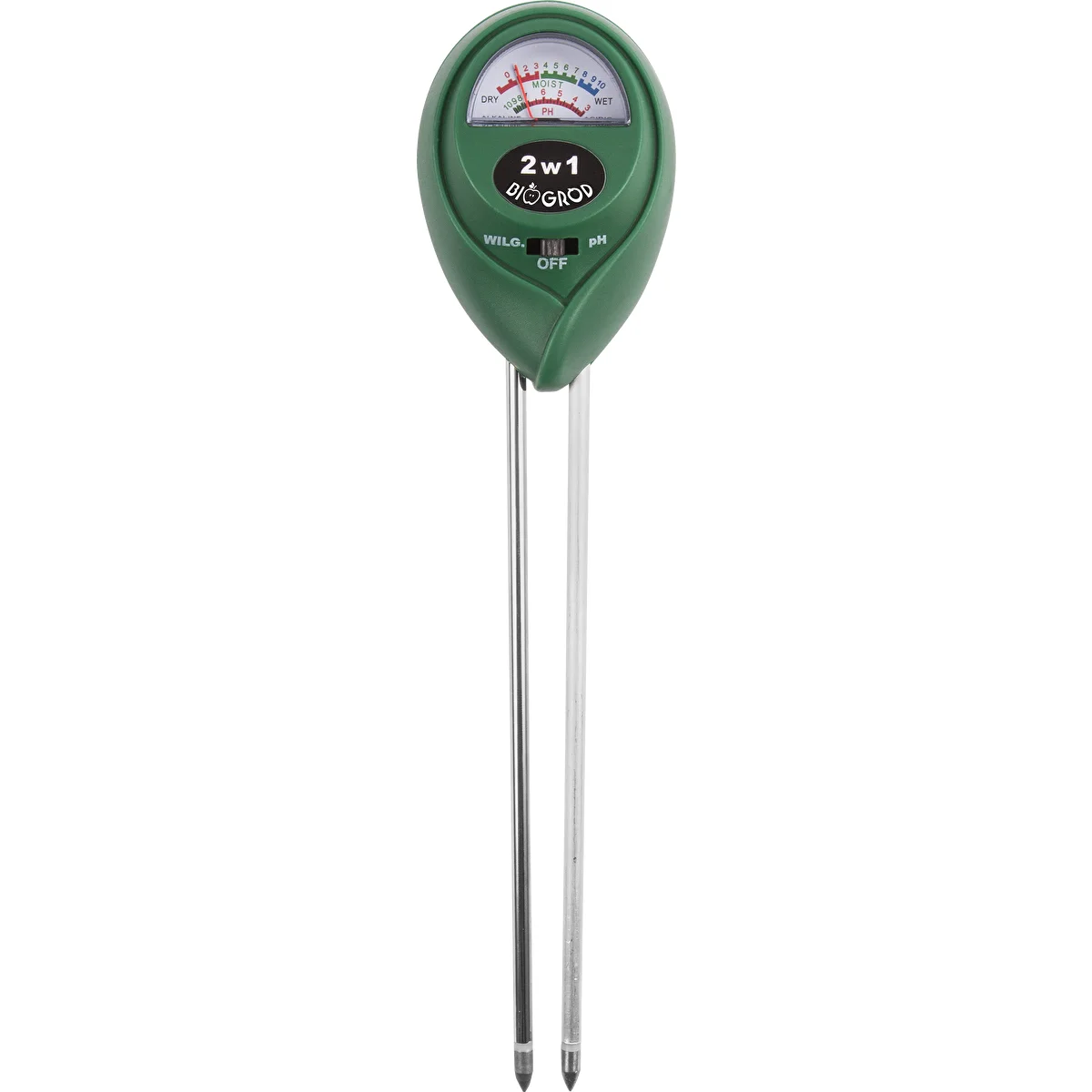 2-in-1 Soil Tester - pH, Moisture