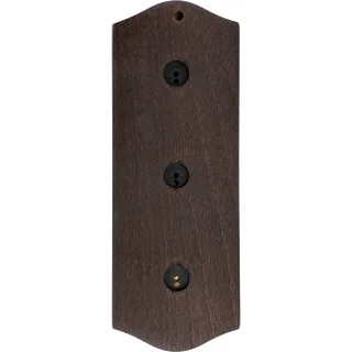 Retro weather station - walnut colour with gold dials – photo 4