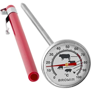 Cooking thermometer with a pattern (0°C to +100°C) 12,5cm