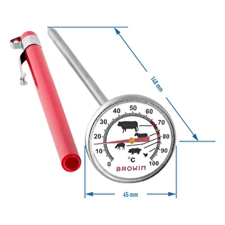 Cooking thermometer with a pattern (0°C to +100°C) 12,5cm – photo 2