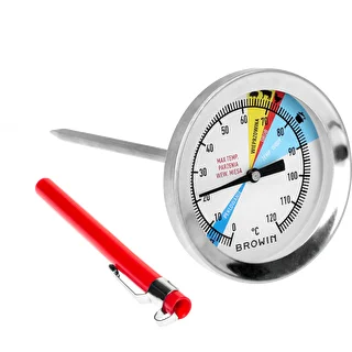 Thermometer for 0,8 kg pressure ham cooker (0°C to +120°C) 9,0cm