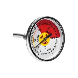 Thermometer for BBQ smoker  (0°C to +250°C) 6,0cm