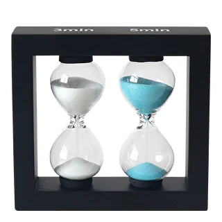 Sand timer / hourglass 3 and 5 min – photo 3