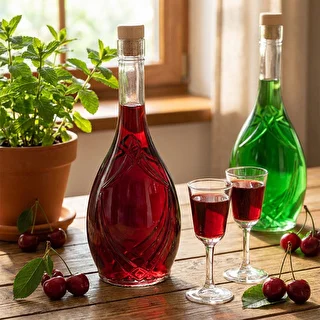 Decorative ICONA Bottle 500 ml, with T-top cork, 1 pc. – photo 6
