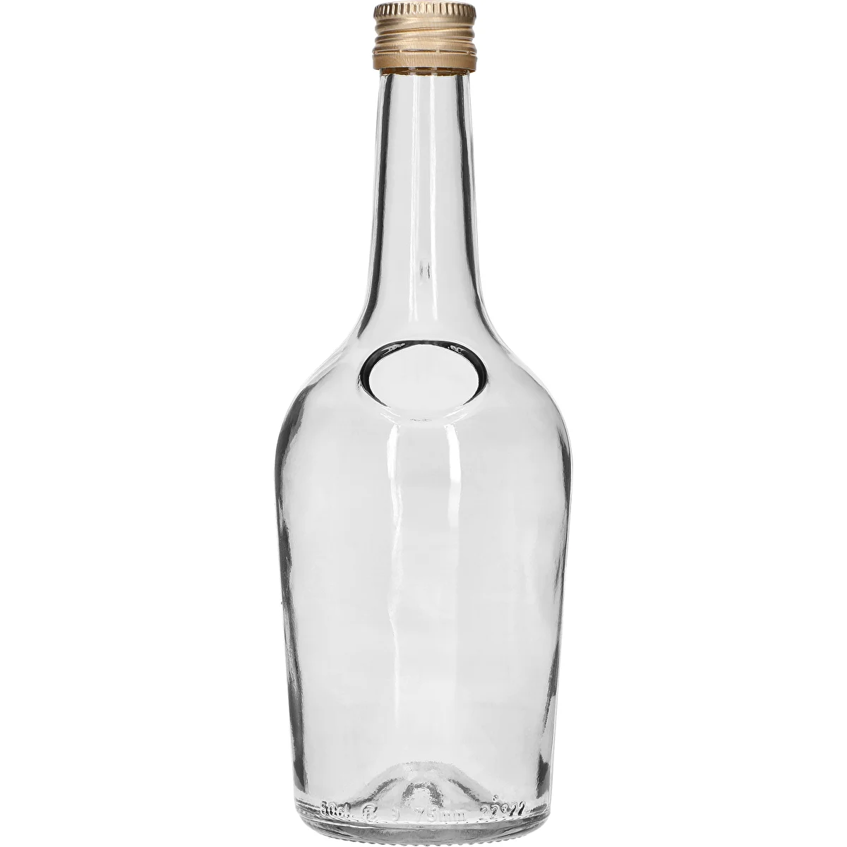 GLORIA Bottle 0.5 L with gold screw cap, 28 mm, 1 pc.