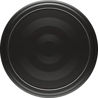 Black lid Ø 66/4 - 10 pcs