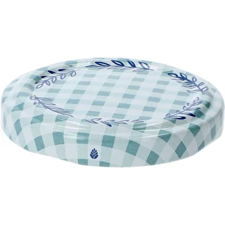 Twist off lid Ø 53, grid graphic - 10 pcs – photo 2