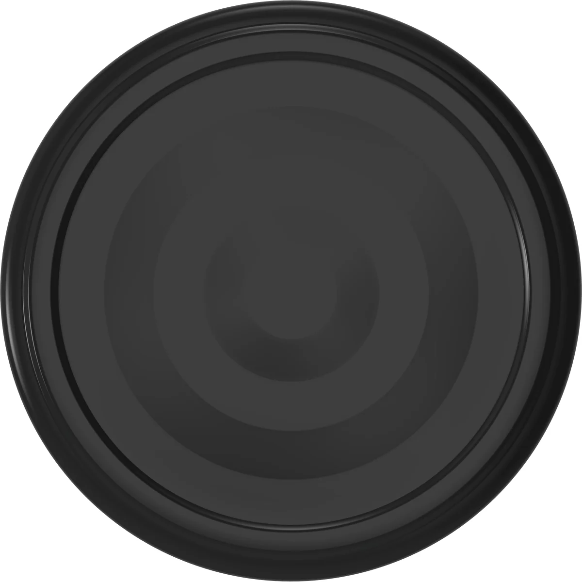 Black lid Ø 53/4 - 10 pcs
