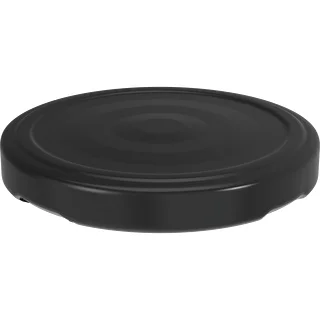 Black lid Ø 53/4 - 10 pcs – photo 2