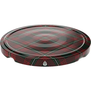 Lid Ø66/4 tartan mix, 10 pcs – photo 4