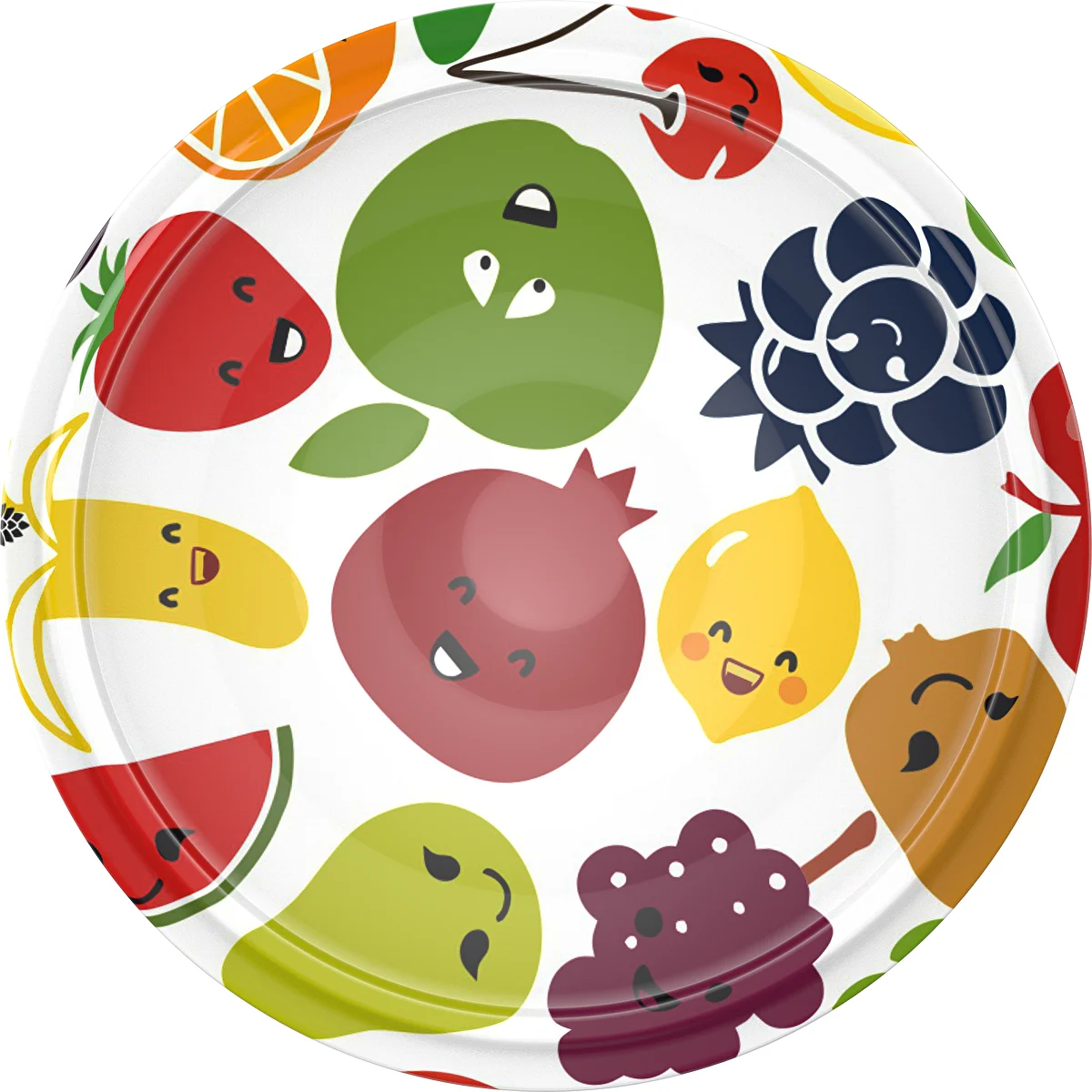 Ø66 lid, fruit - 10 pcs