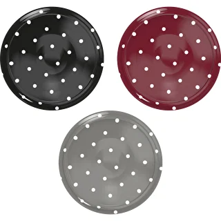 Lid Ø66/4 polka dot mix - 10 pcs
