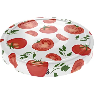 Tomato-patterned Ø66/4 lids -  10 pcs – photo 2