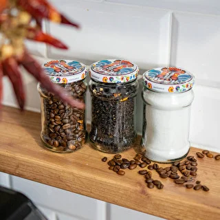 Twist off lid Ø66 , Folk graphic- 10 pcs. – photo 6