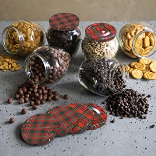 Lid Ø82/6 tartan mix,10 pcs – photo 9